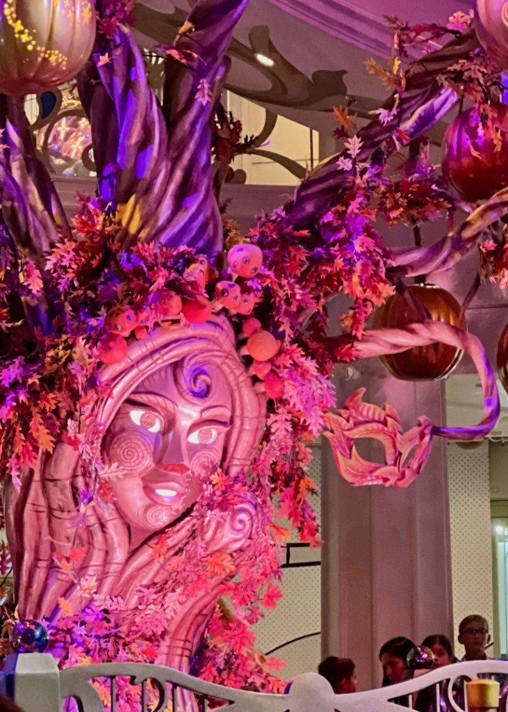 Halloween on the High Seas atrium tree