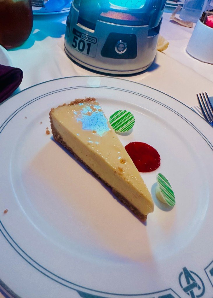 Dessert at Worlds of Marvel